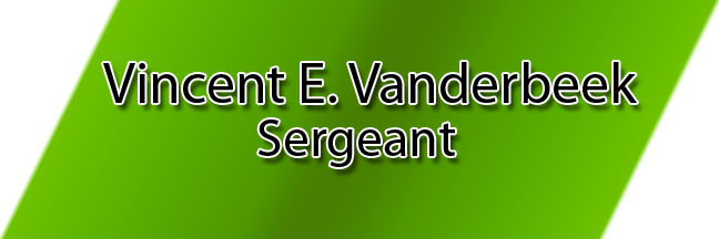 Vincent E. Vanderbeek Banner